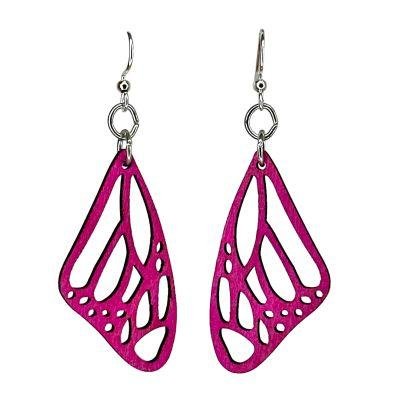 Whimsical Butterfly Wings Earring For Laser Cut Jewelry Template - Download Free CDR and DXF File