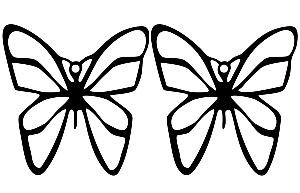 Women Butterfly Earrings Laser Cut Files Jewelry Template - Download Free CDR and DXF File