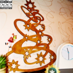 Laser Cut Christmas Tree Decorations Wooden Free File